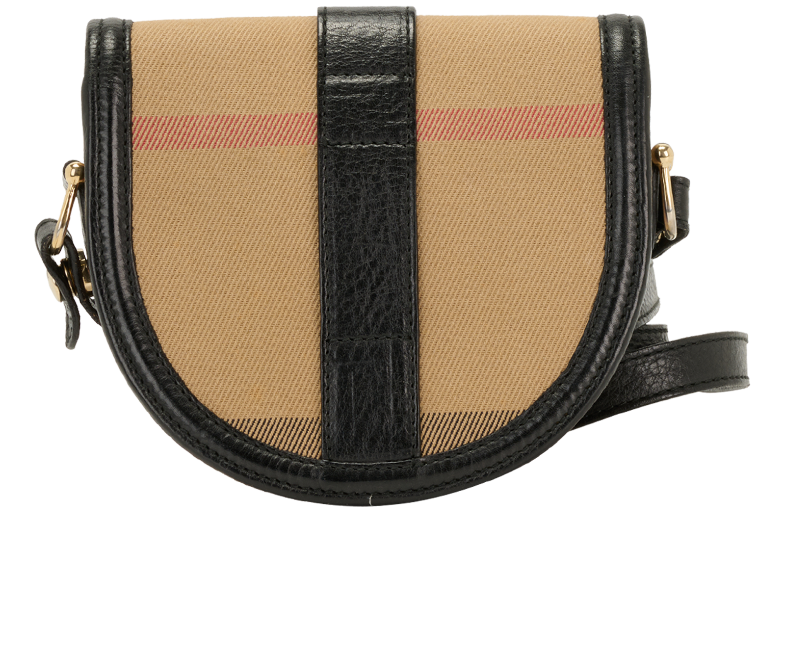 Mini Crossbody Bag, &pound;175, Handbags, Beige, Canvas, Back view